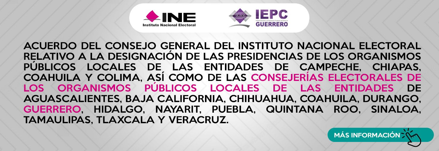 Designacion Presidencias de los OPLES