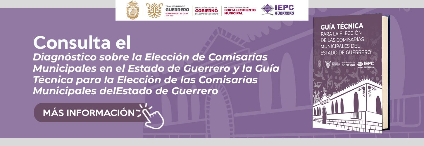 ELECCIÓN DE COMISARÍAS MUNICIPALES