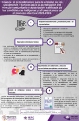 Emisión de los dictámenes técnicos