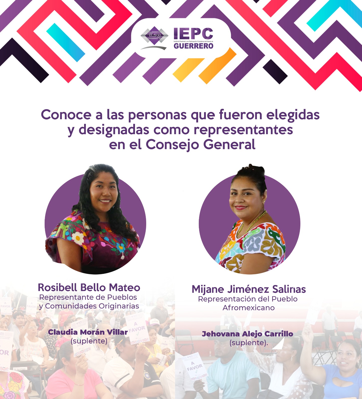 Representaciones ante el Consejo General