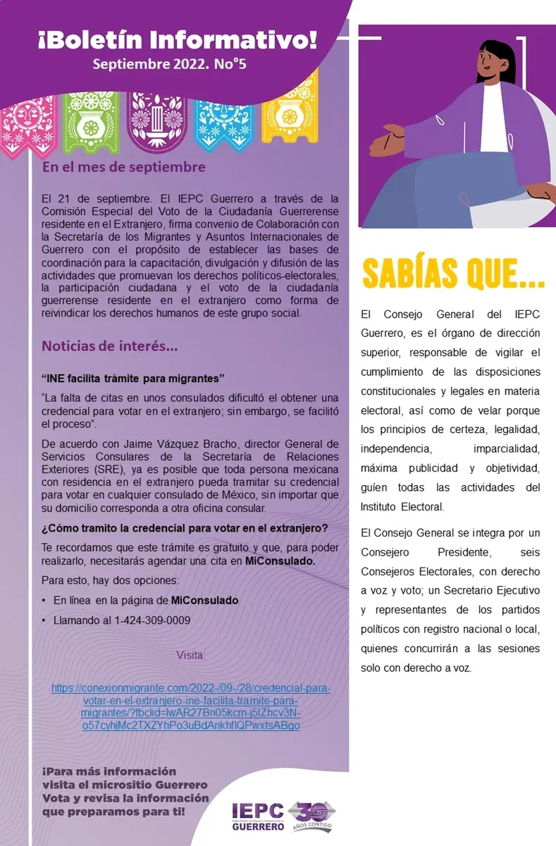 Boletín Septiembre 2022