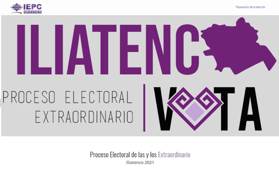 imagen proceso electoral extraordinario iliatenco