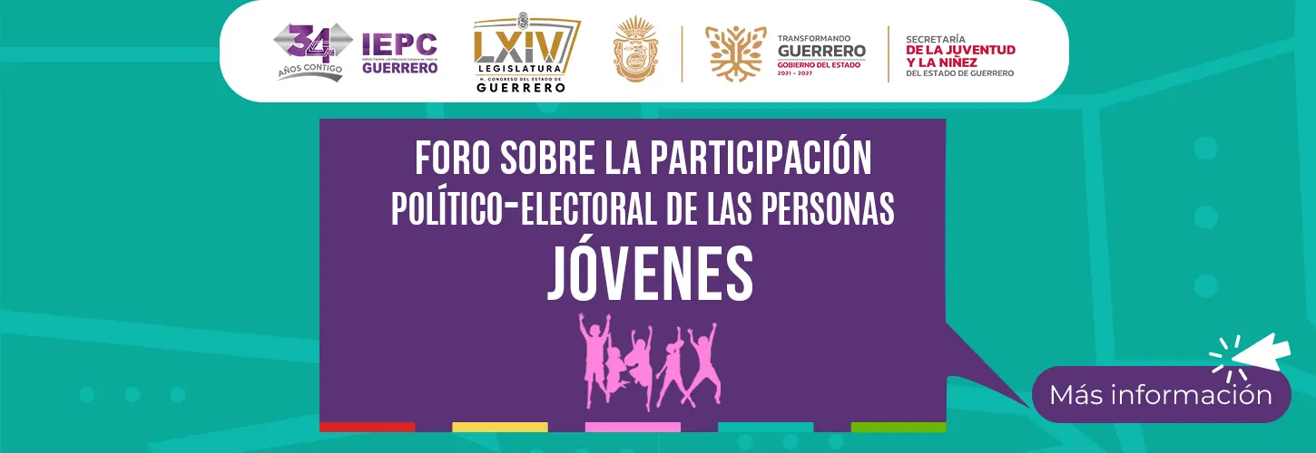 Foro sobre la Participación Político-Electoral de las personas Jóvenes