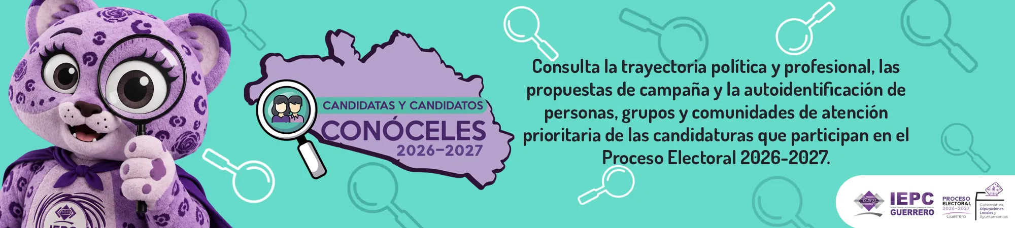 Candidatas y Candidatos, Conóceles
