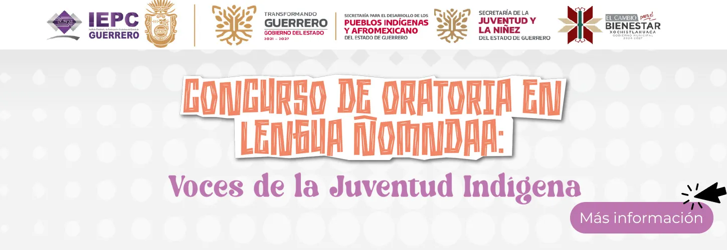 CONCURSO DE ORATORIA EN LENGUA ÑOMNDAA