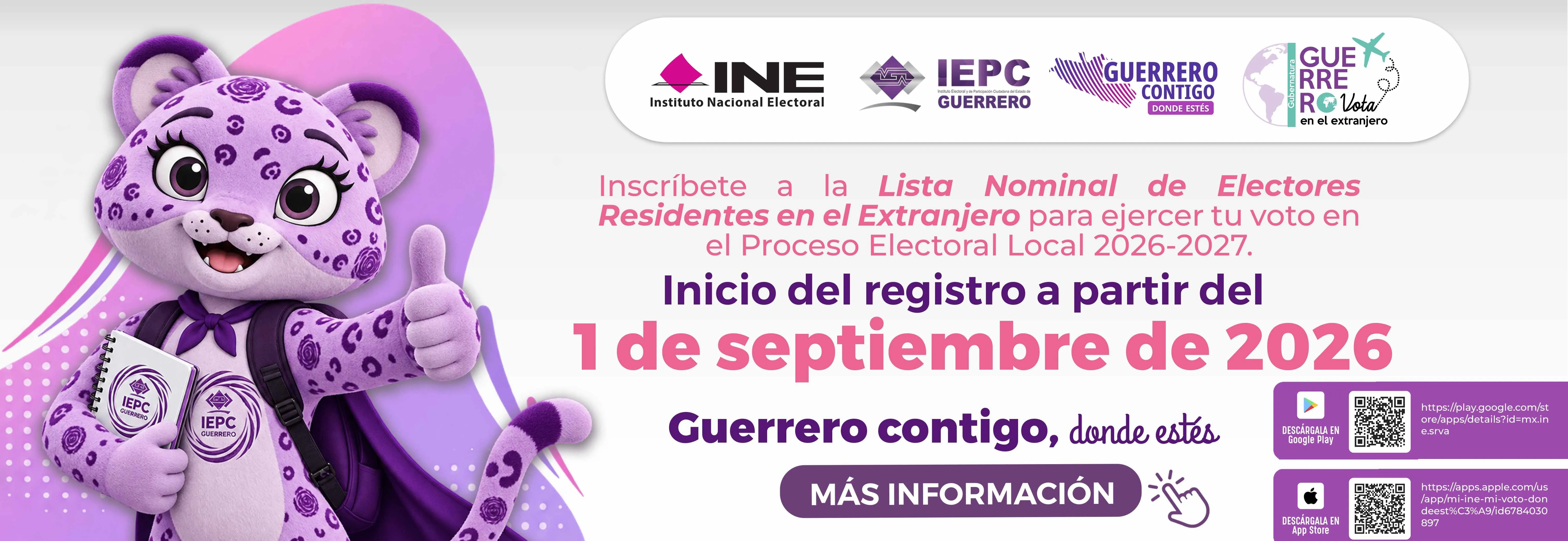 Inscripción Lista Nominal Voto Extranjero