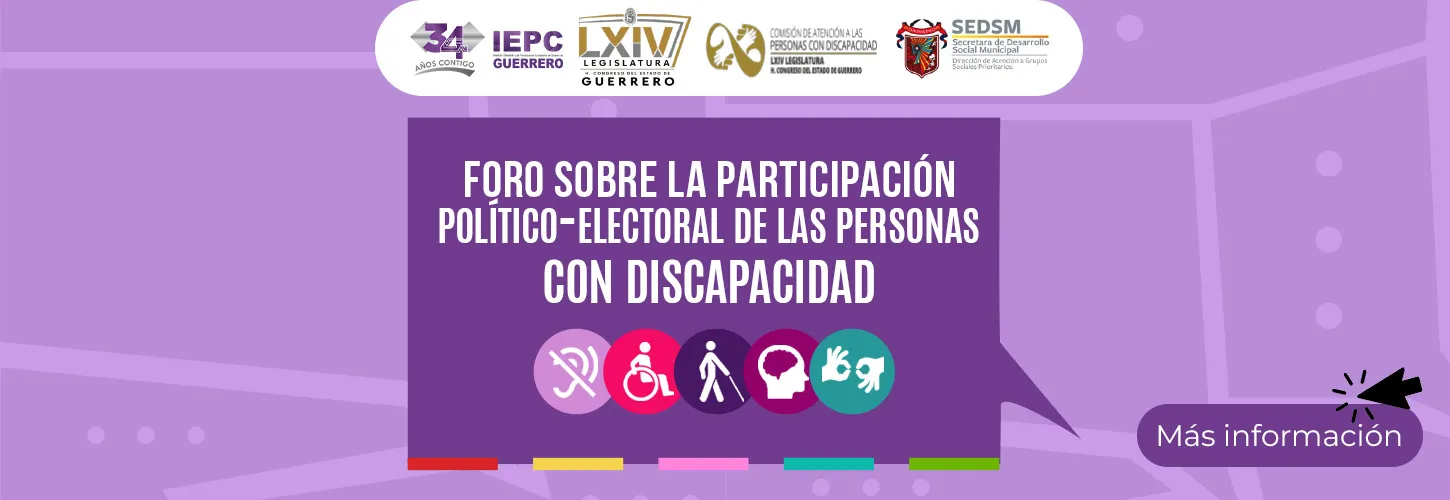 Foro con Personas con Discapacidad