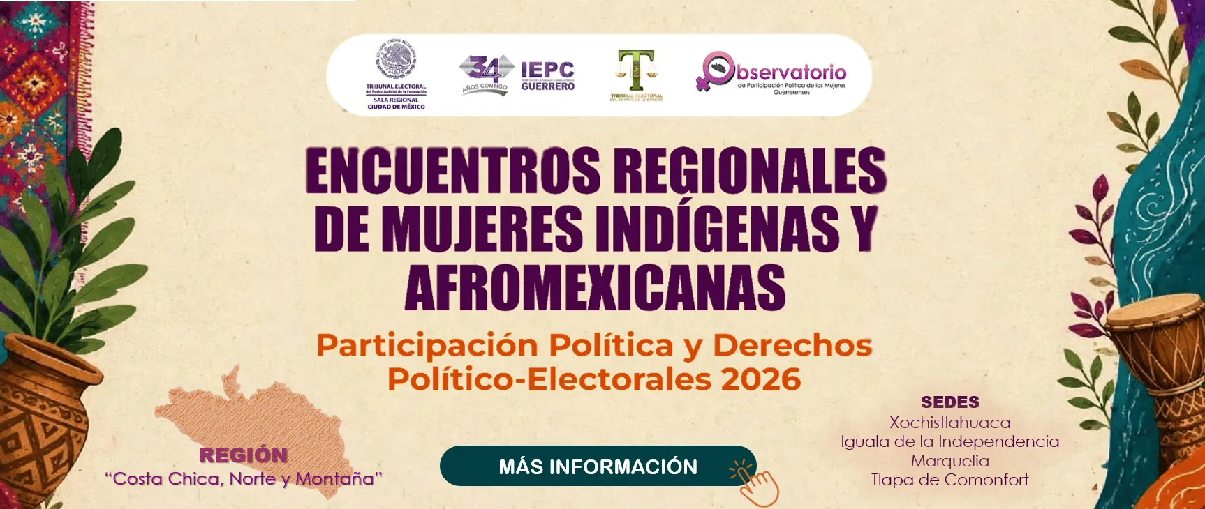 Encuentros Regionales de Mujeres Indígenas y Afromexicanas