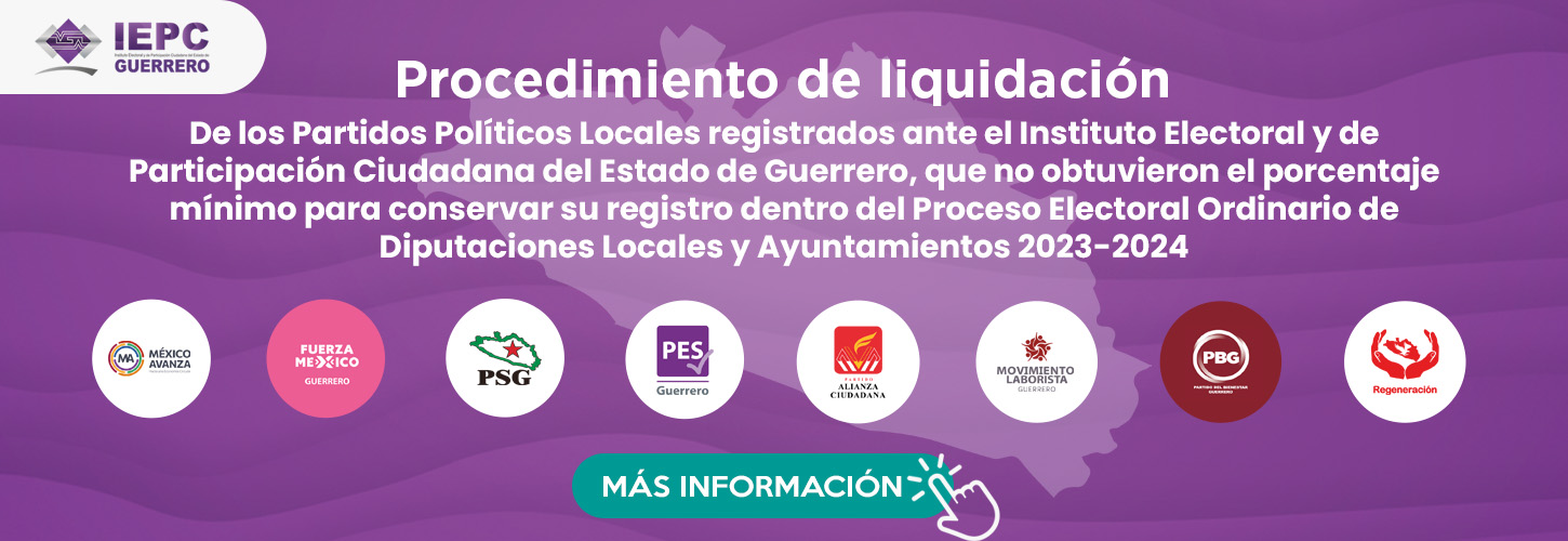 Banner Procedimiento de Liquidación