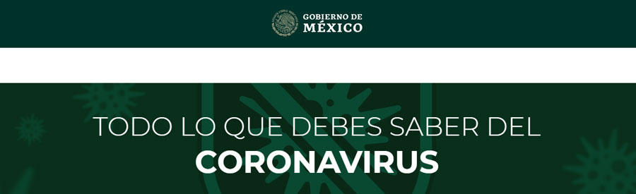 secretaria de salud federal - sitio - coronavirus