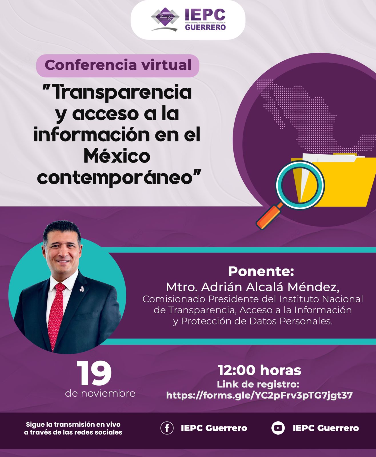Conferencia Transparencia México Contemporáneo
