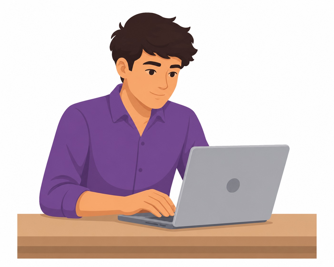 Aspirante revisando documentación oficial